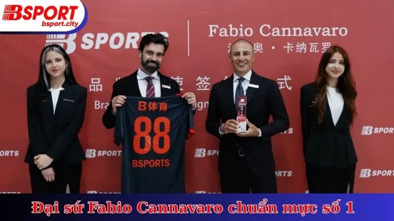 Đại sứ Fabio Cannavaro chuẩn mực số 1
